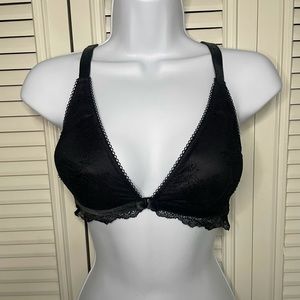 Victoria’s Secret black lace bralette size large